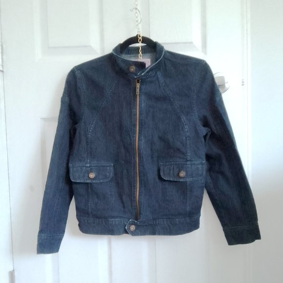 Bum Equipment Zipper Demin Jacket - Picture 1 of 5